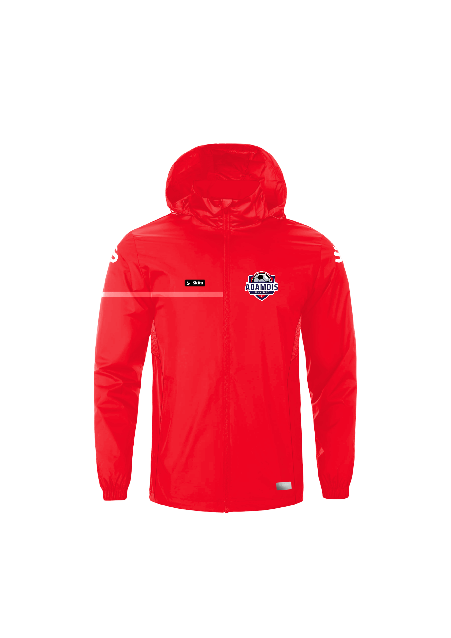 Coupe-vent SKITA’TECH Rouge rouge (OLYMPIQUE ADAMOIS 95)